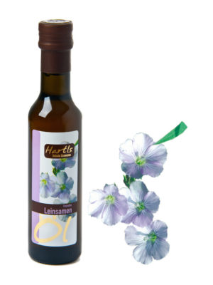 Feinstes BIO-Leinsamenöl